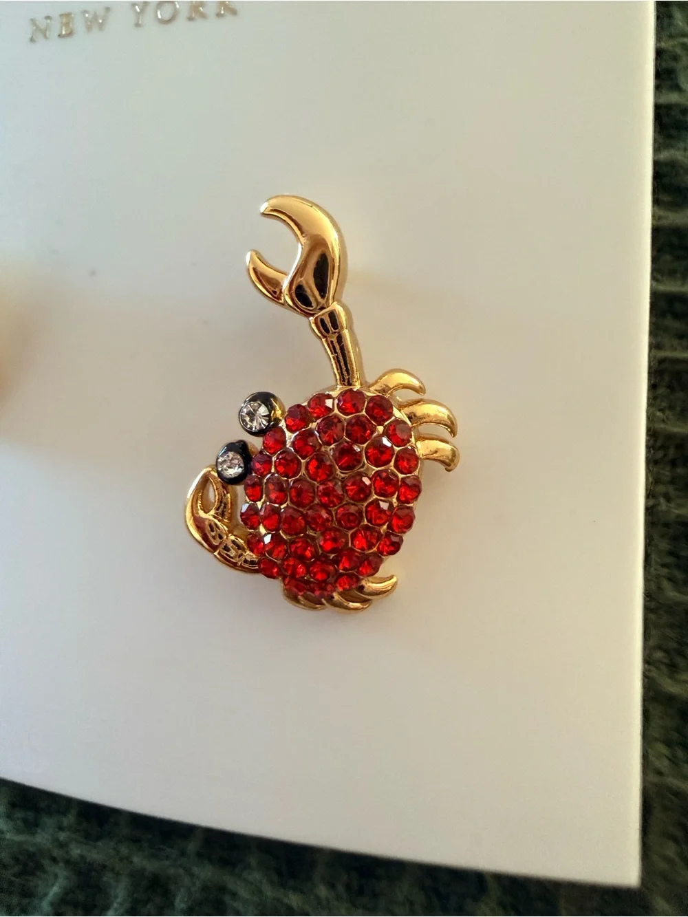kate spade cute crab